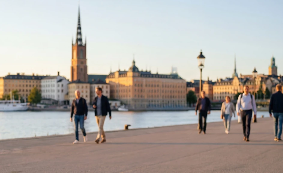 AI generated image of Stockholm
