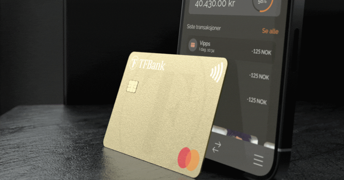 Black Friday 2023 med kredittkort og app fra TF Bank