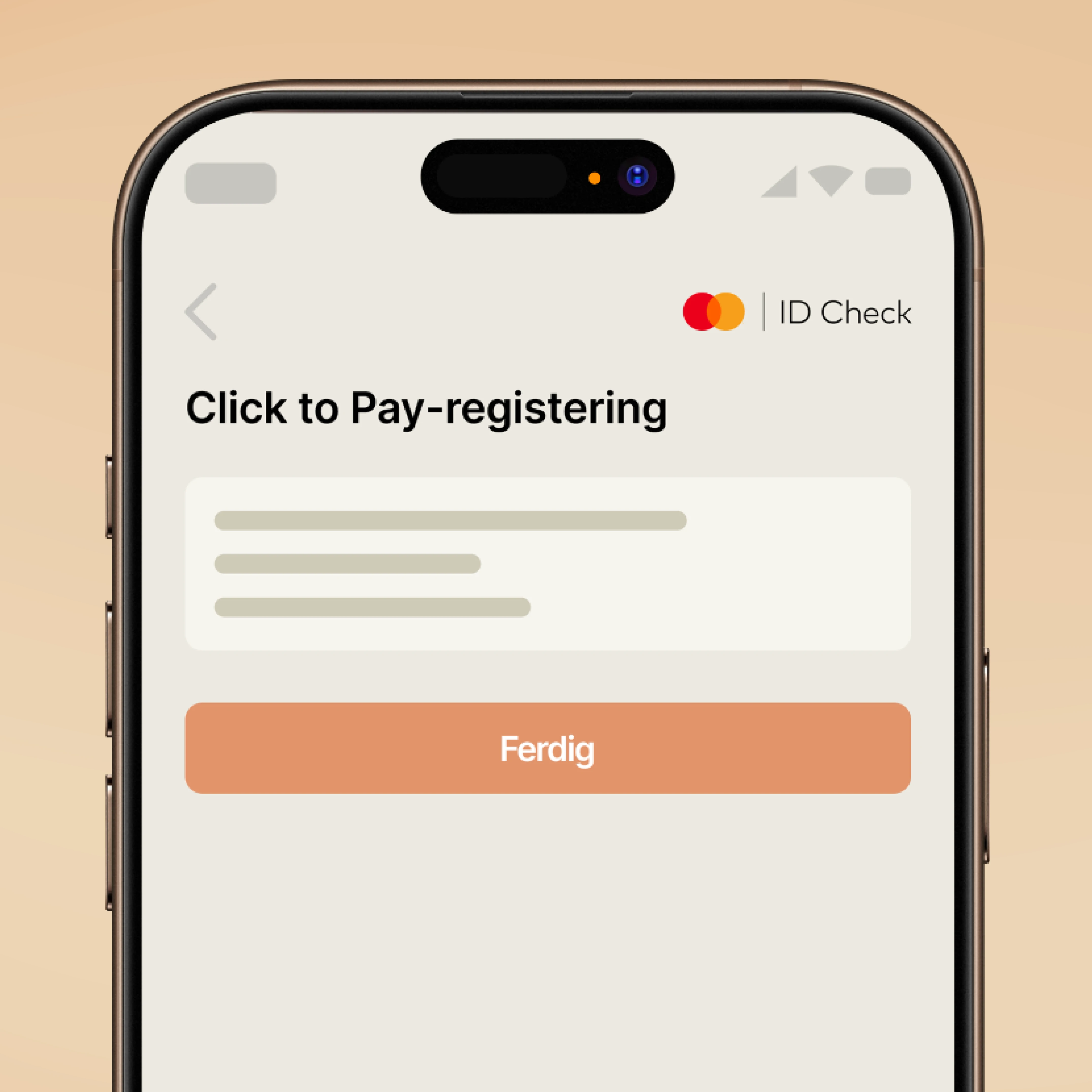aktivere click to pay i tf bank-appen