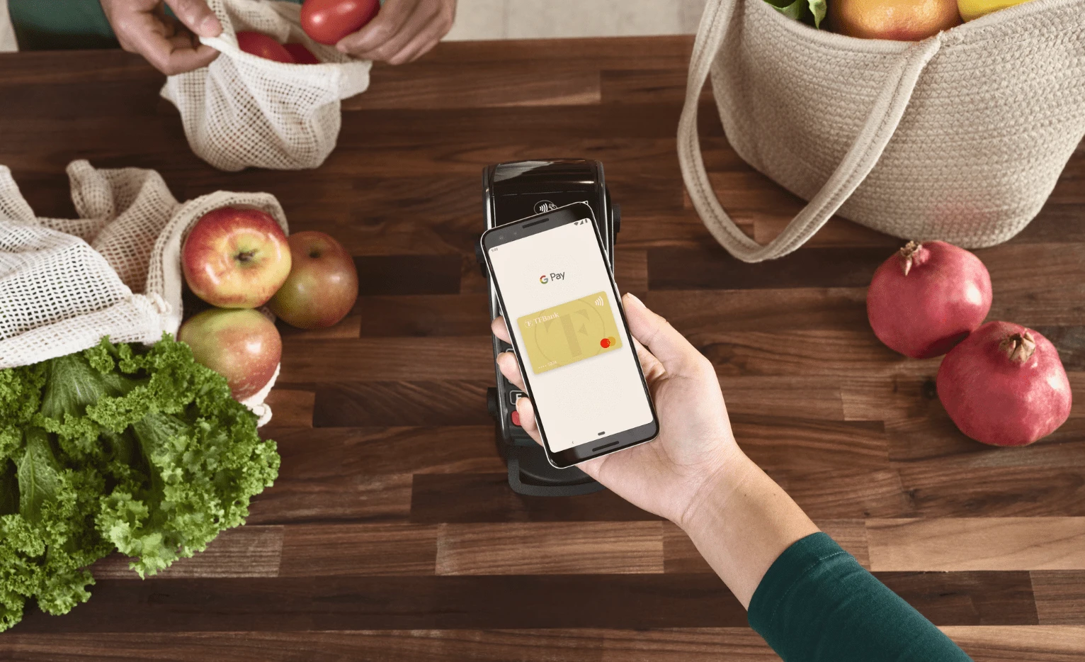 Enkel og kontaktløs betaling med kredittkort i Google Pay