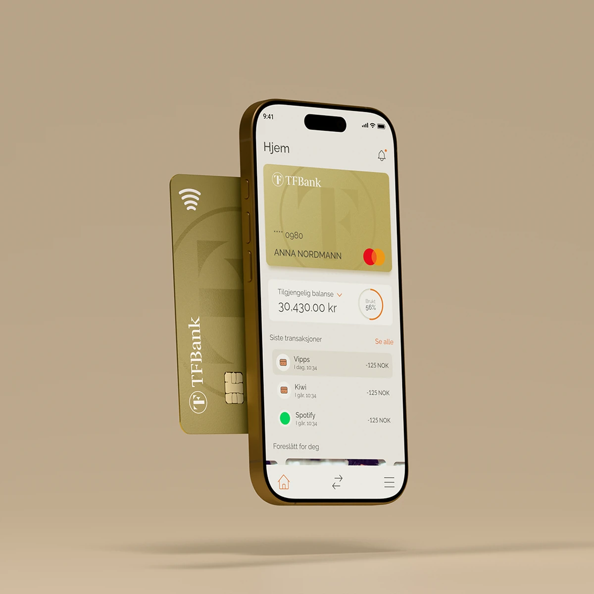 TF Bank App and TF Bank Mastercard